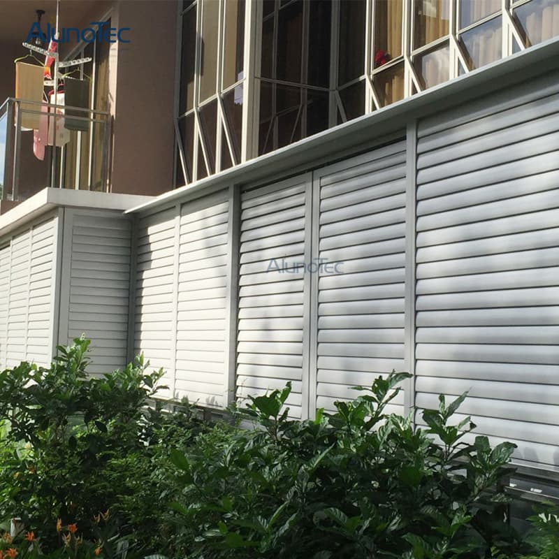 Best Selling Sun Shade Metal Privacy Fence Panels for Corridors
