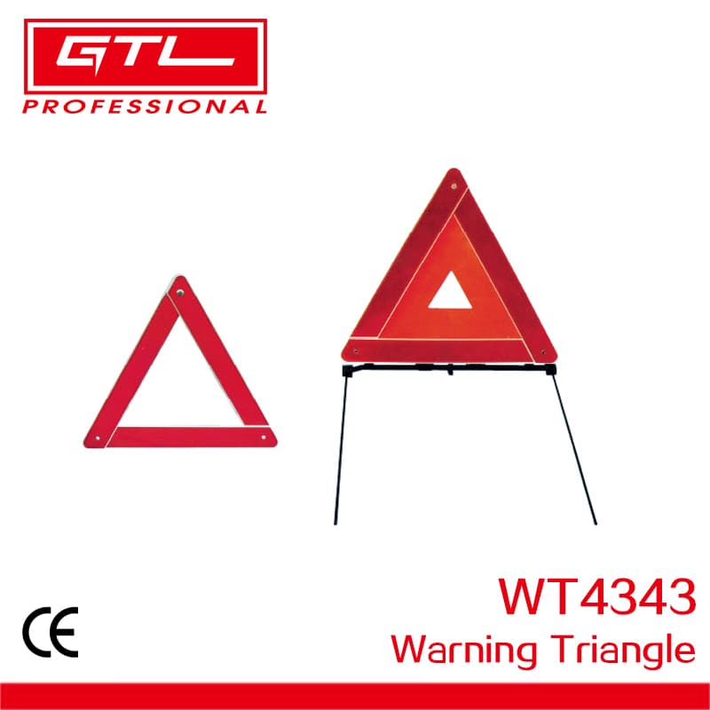 Foldable Warning Triangles Kit Safety Road Emergency Reflector Roadside Reflective Early Warning Sign for Car