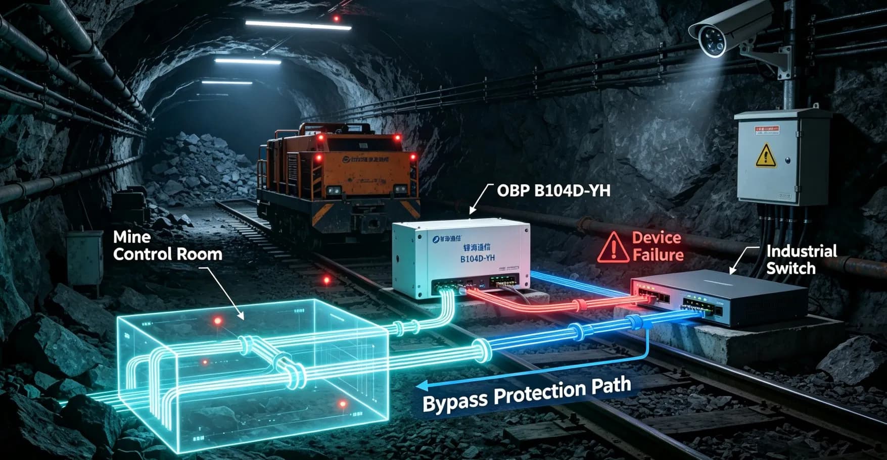 Power_off Optical Bypass Switch Obp Module Carrier Grade Switch B104D