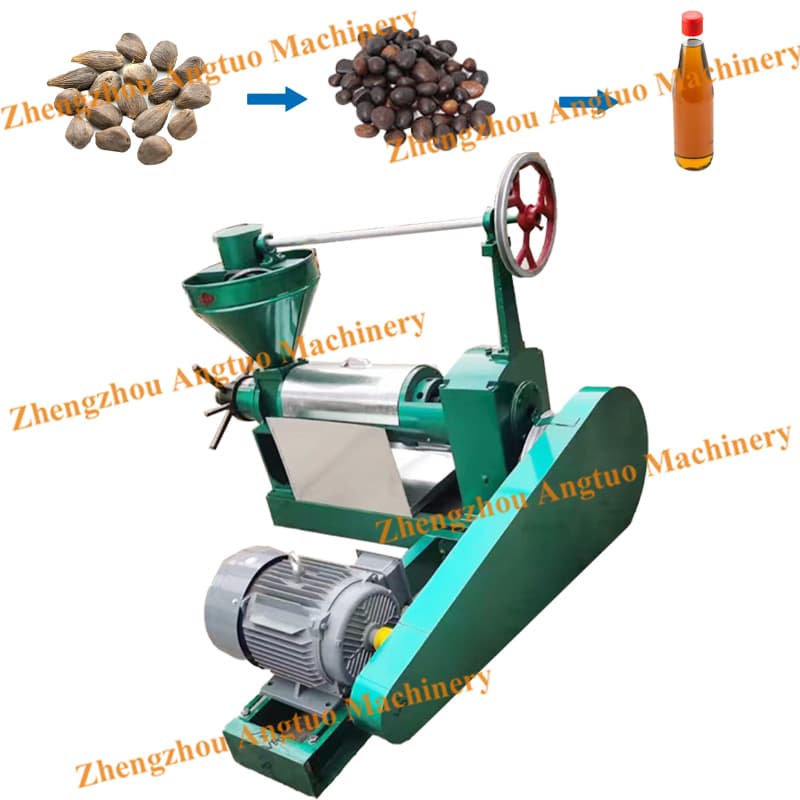 Energy Saving Palm Nut Expeller Olive Coconut Sunflower Seed Oil Press Machine
