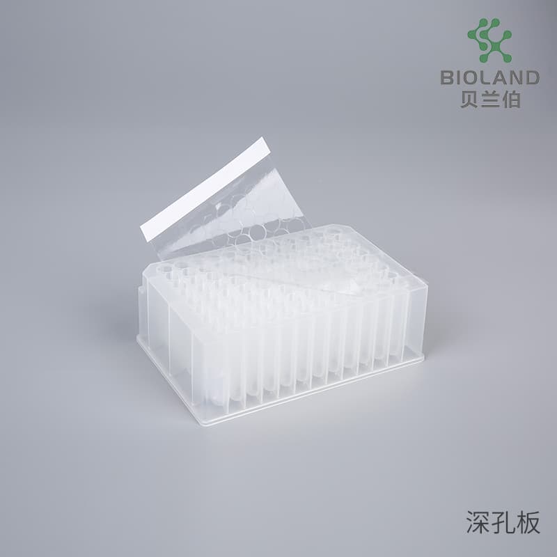 High Quality 96-Well Storage Plates for Nucleic Acid Test 500UL Conical Bottom OEM Lab Supplies for Nucleic Acid Extraction