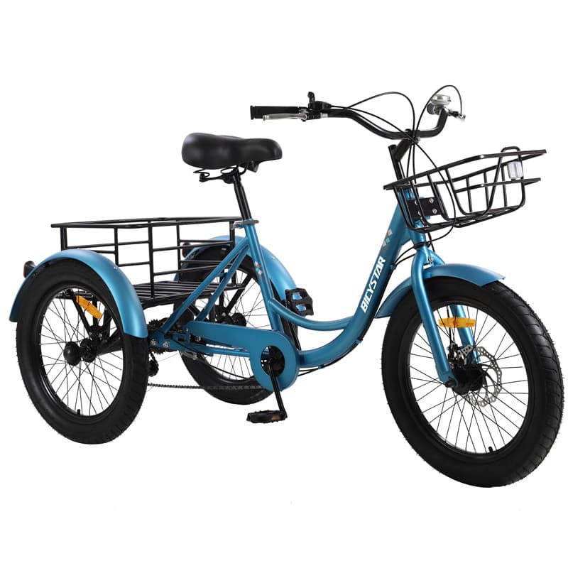 Cargo Tricycle with Cabin Triciclo PARA Adultos Drift Trike Battery Tuk E Rickshaw Adult Tricycle