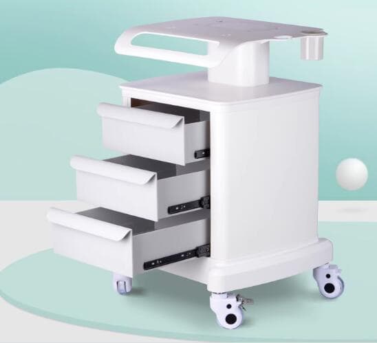 China Supplier Dental Furniture ABS Mobile Dental Cabinet with Socket