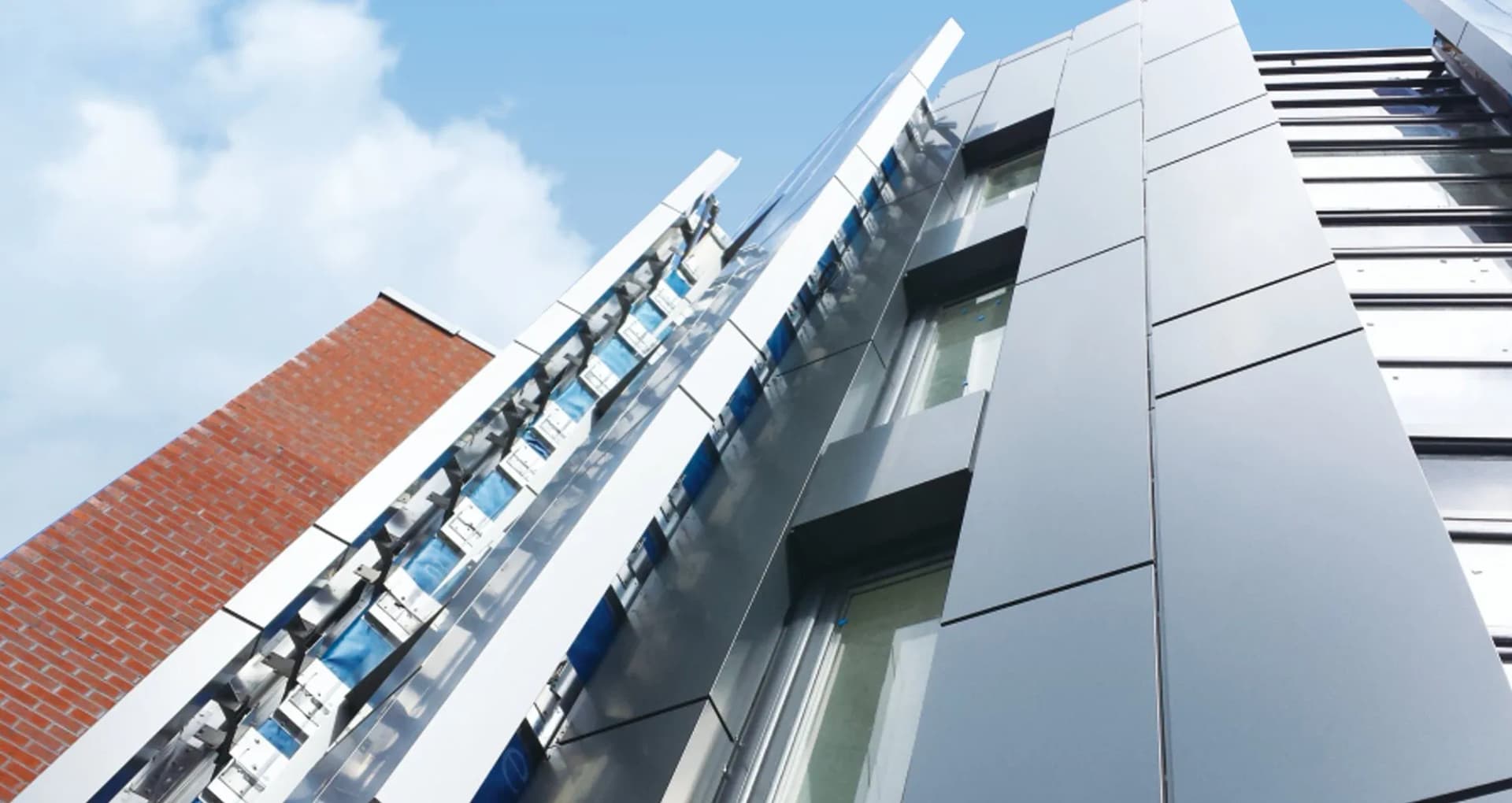 Painted Solid Aluminum Sheet for Curtain Wall Cladding Decoration Building Material