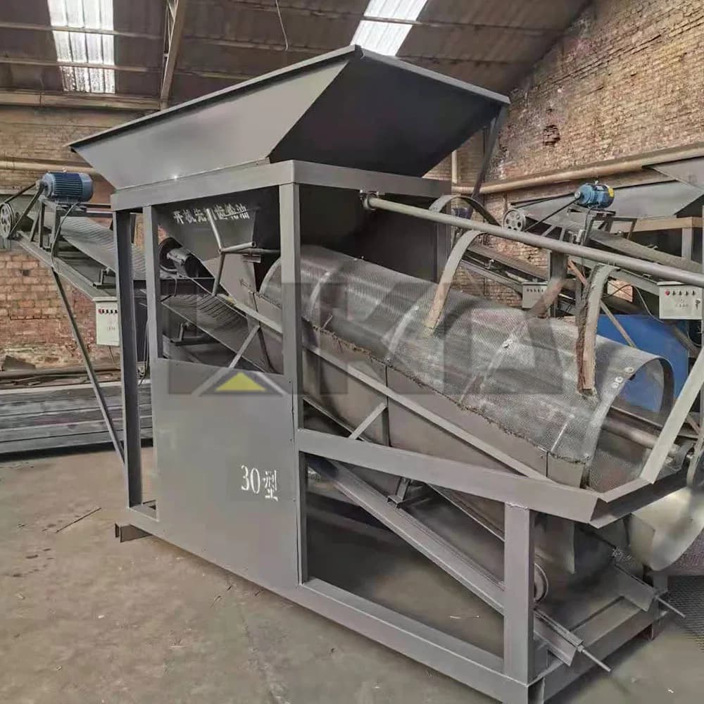 Automatic Sand and Gravel Vibrating Screening Machine, Dry Sand and Wet Sand Folding Drum Type Sand and Gravel Separator