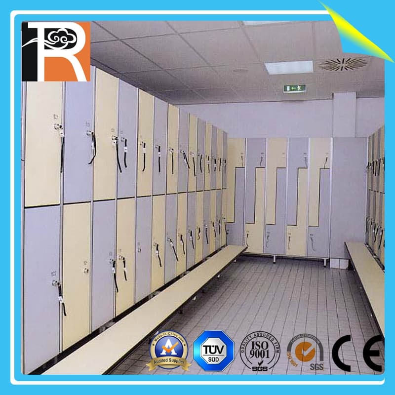 Strong and Easy to Clean Board Laminate Hlp Furniture Storage Locker (L-8)