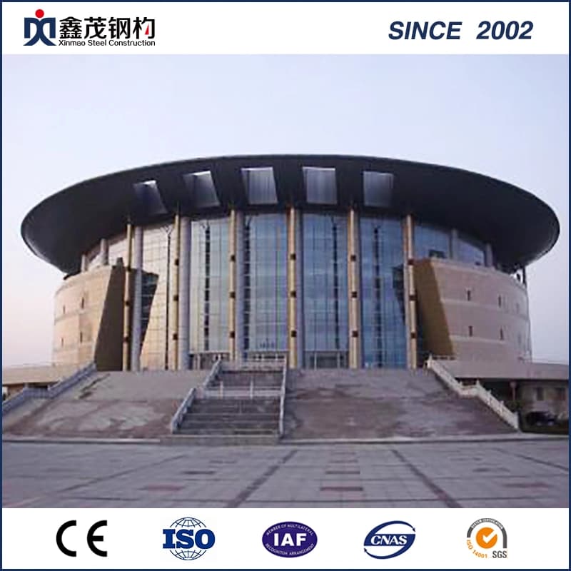 High Quality Prefab Building for Stadium (Prefabricated Steel Structure)