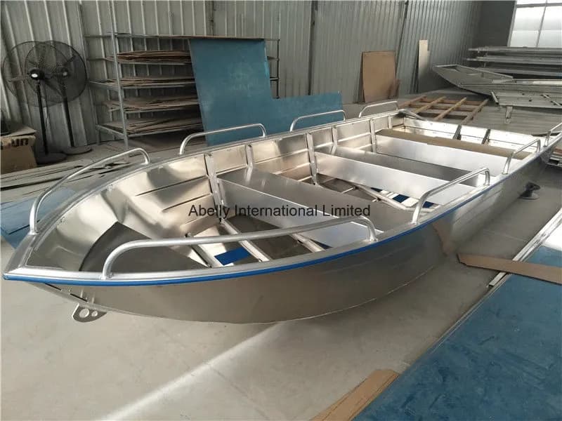 Abelly All Welded 14FT V Hull Fishing Boat/ Jon Boat/Row Boat