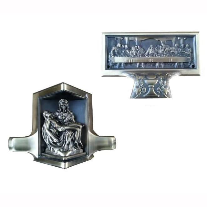 2# Coffin Metal Zamak Hardware Fitting Coffin Corner Swing Bars Supplier