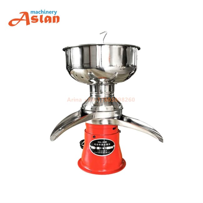 Stainless Steel Milk Cream Separator Electric Milk Fat Centrifugal Separating Machine