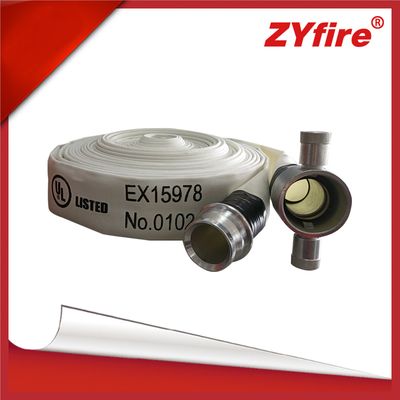 Zyfire UL / FM Listed Fire Fighting Hose 1.5" Inches TPU / EPDM Lining