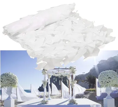 Camouflage Net Snow White Camo Net