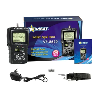 2.2" LCD DVB-S/S2 Digital Satellite Finder with Backlit Findsat Vf-8620