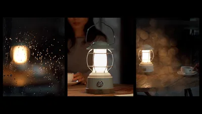 Classic LED Camping Lantern - Bright Knight Outdoor Light