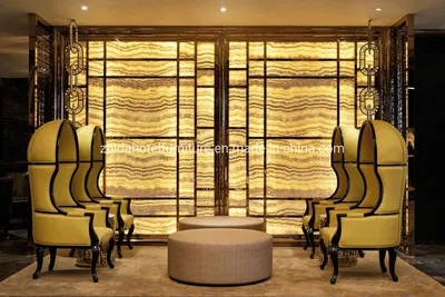 Cheap Factory Modular Furniture Hotel Lobby Leather Chairs Reception Desk