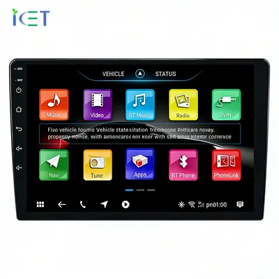 Android Universal Car Stereo Multimedia Player 2+64 Android Auto Screen for Car