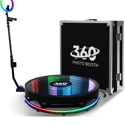 360 Photo Booth Video Booth Platform Automatic Spinner Motorized Party Wedding