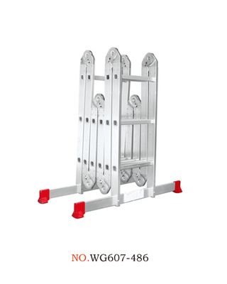 En131 4.86m Aluminium Work Platform Multipurpose Ladder