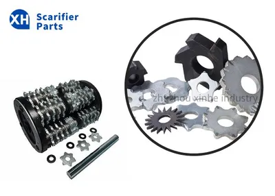 Complete Drum Loaded with Hmt-5.40 Carbide 5-Pin Cutter on Scarifier Milling Machines