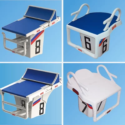 Professional Swimming Pool Departure Accessory with Anti-Slip Design