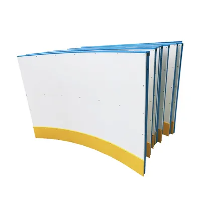 Zspe Industrial HDPE Ice Hockey Boards with Corner Protection System