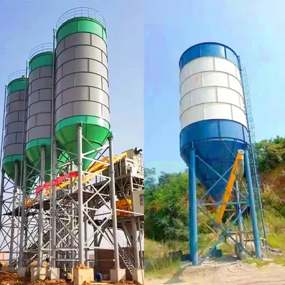 Factory Direct Supplier Bolted Type Piece Sheet The Steel Cement Storage Silo for Sale