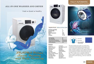 9kg Full Automatic Front Loading Washing&Drying Machine