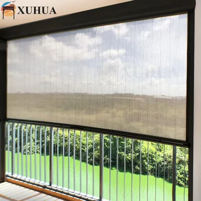 Xuhua Energy Efficiency Windproof Privacy Unique Shading System Electric Roller Blind