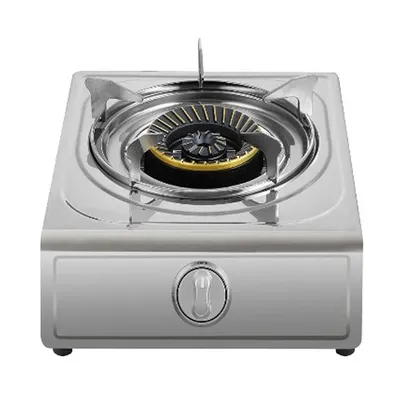 Portable Stainless Steel Gas Stove for Quick Cooking