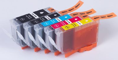 Compatible Ink Cartridge for Canon (PGI-5BK, CLI-8BK/C/M/Y)