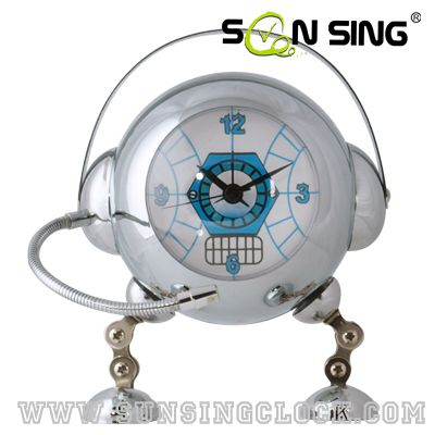 New Ball Robot Clock (2745)