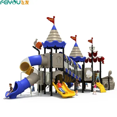 2021 Feiyou Castle King Theme Outdoor Kids School and Kindergarten Equipment Wholesale Children Outdoor Playground