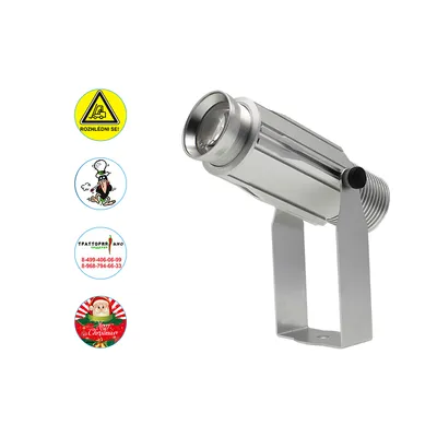 20W Mini Type LED Logo Gobo Projector Waterproof IP65