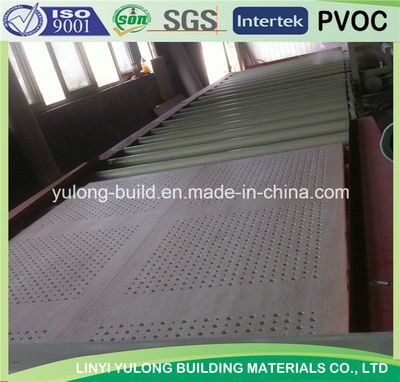 Sound Absorbing Gypsum Ceiling Tile