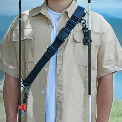 Portable Multi-Function Fishing Rod Clamp for Outdoor Use