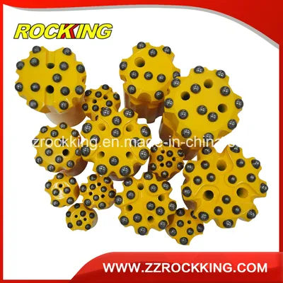 Threaded Button Drill Bits T38, T45, T51, for Rock Drilling