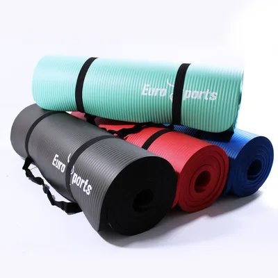 NBR Eco Friendly Non Slip Yoga Mat with a Carrying Strap