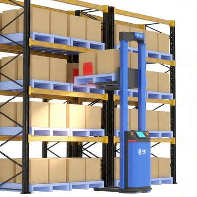 Agv Pallet Handling Intelligent Stacking Truck Is Suitable for Large-Scale Comprehensive Warehousing and Logistics