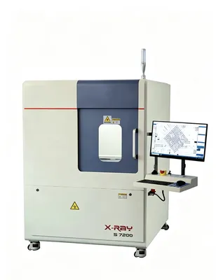 X-ray Inspection Machine with 45° Tiltable Flat-Panel Detector