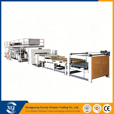 Duty Automatic High Speed Smart Continuous 2/3/5/7 Ply Corrugated Cardboard Production Line