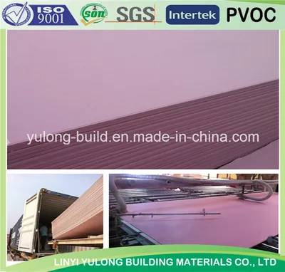 Fire Proof/Fire Resistant Gypsum Board/Plaster Board with High Quality