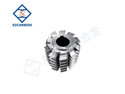 HSS / Tungsten Carbide AA Wear-Resistant Gear Hobbing Cutter with Titanium Nitride Process