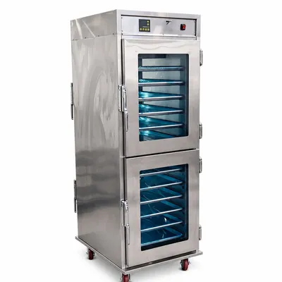 13-Tier Commercial Vertical Holding Cabinet - Large Capacity, Even Heating, Reliable Performance.