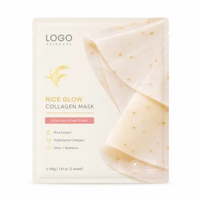 OEM/ODM Collagen Hydrogel Mask - Hydrating & Brightening Facial Mask