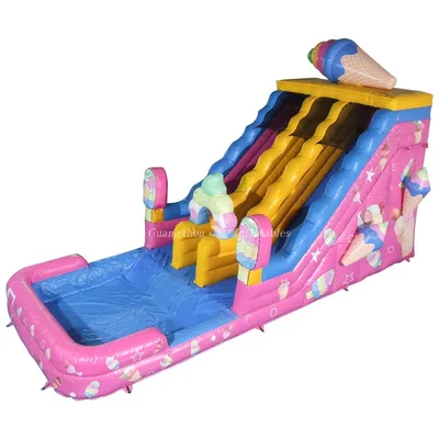 Can Be Customized Factory Prices Outdoor Open Backyard Amusement Park Adult Children Commercial Giant Inflatable Water Slide