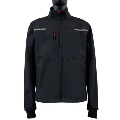New Softshell Jacket Custom Design Winter Work Wear Men's Windproof Waterproof Fleece Lined Zip up Soft Shell Jacket Outdoor Jacket