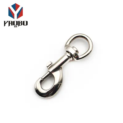 Durable Heavy-Duty Steel Snap Hook for Dog Leashes