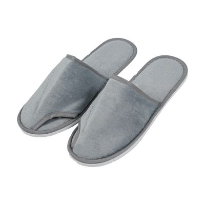 Canvas Hotel Slippers Sturdy Material with Reinforced Stitching
