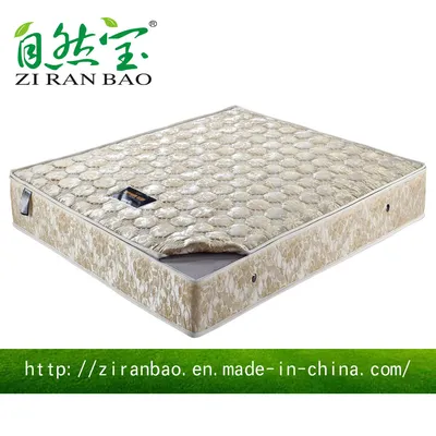 Knitted Fabric Nature Coconut Spring Mattress (ZRB-858)