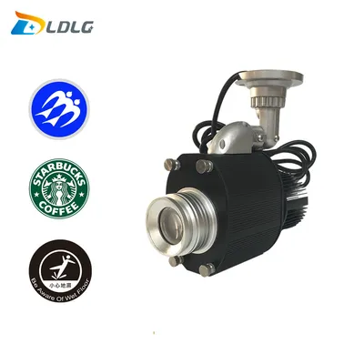 10W LED Logo Gobo Rotating Projector Outdoor Advertising